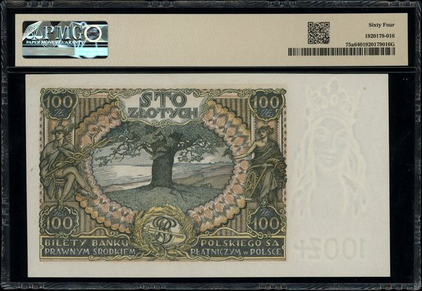 100 złotych, 9.11.1934