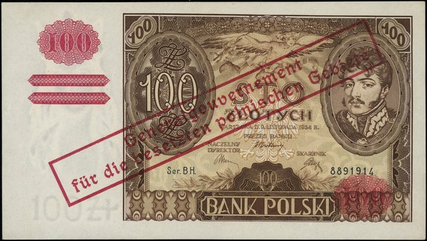 100 złotych, (1939)