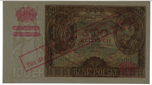 100 złotych, (1939)