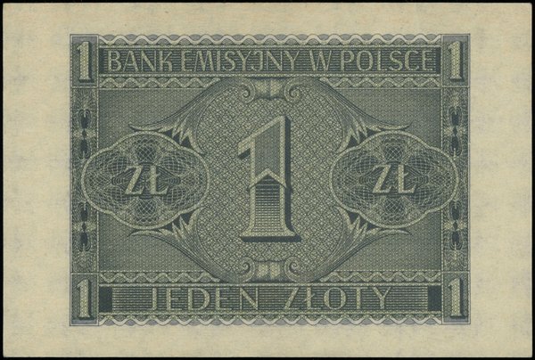 1 złoty, 1.03.1940