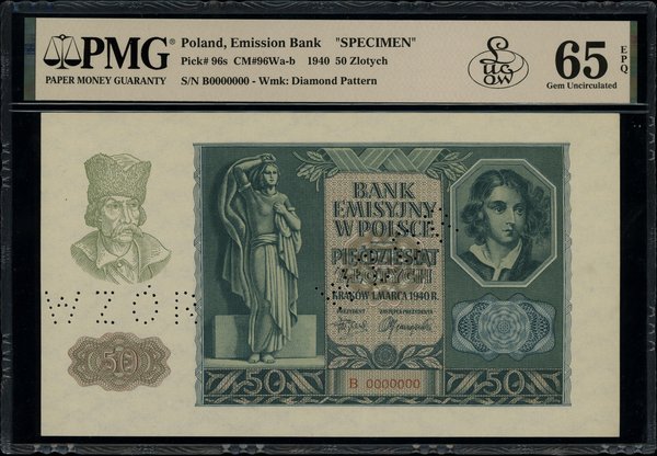 50 złotych, 1.03.1940