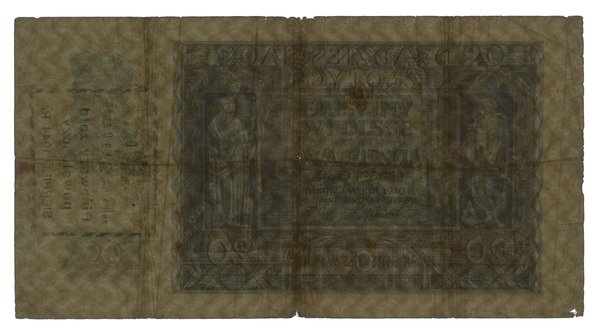 20 złotych, 1.03.1940