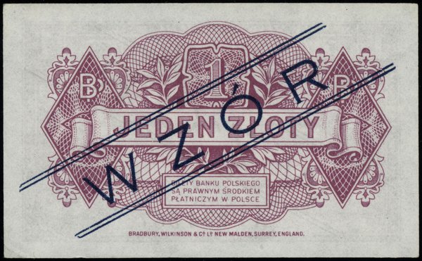 1 złoty, 15.08.1939