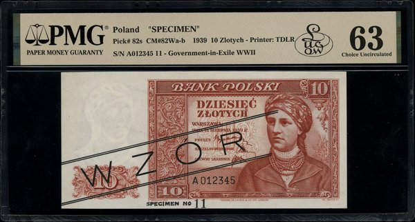 10 złotych, 15.08.1939