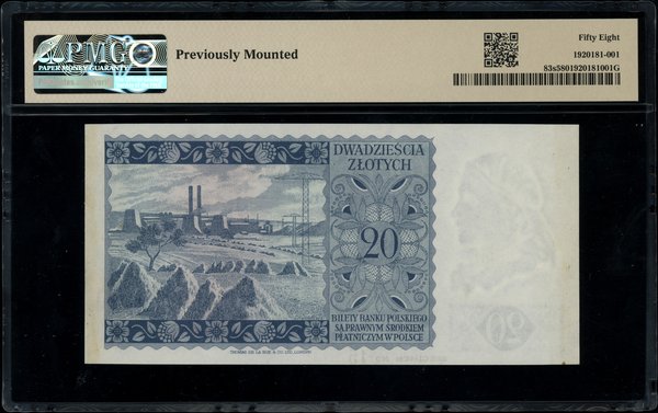 20 złotych, 15.08.1939