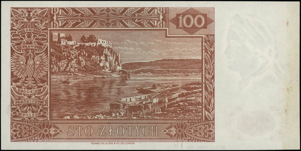 100 złotych, 15.08.1939