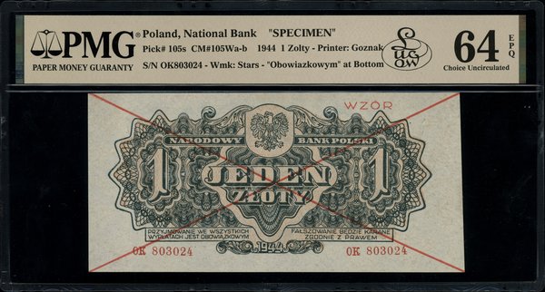 1 złoty, 1944