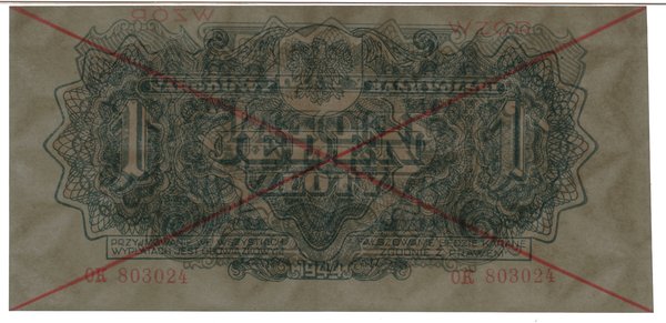 1 złoty, 1944