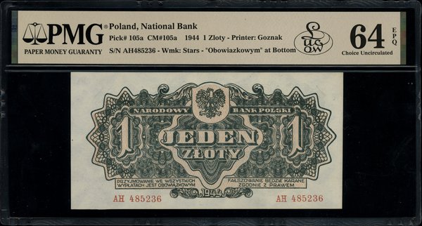 1 złoty, 1944