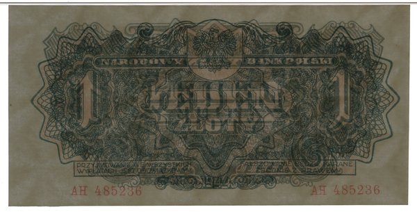 1 złoty, 1944