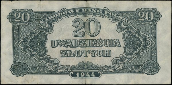 20 złotych, 1944