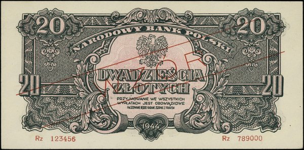 20 złotych, 1944