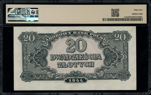 20 złotych, 1944