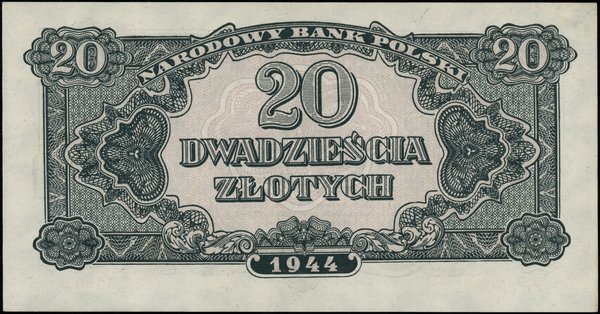 20 złotych, 1944