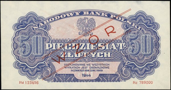 50 złotych, 1944