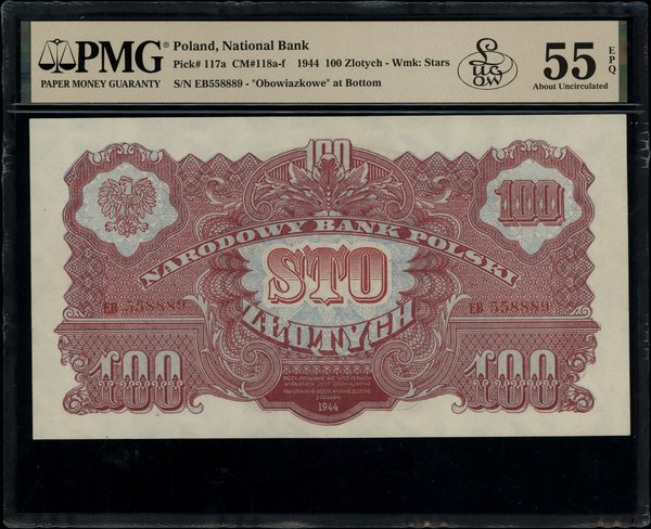 100 złotych, 1944