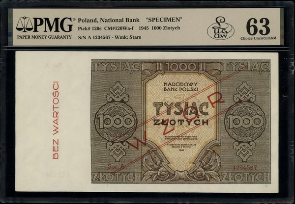 1.000 złotych, 1945