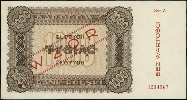 1.000 złotych, 1945