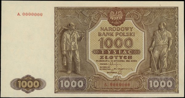 1.000 złotych, 15.01.1946