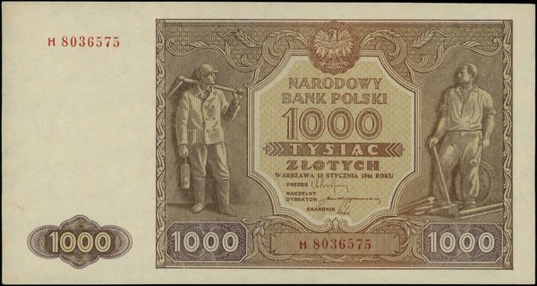 1.000 złotych, 15.01.1946