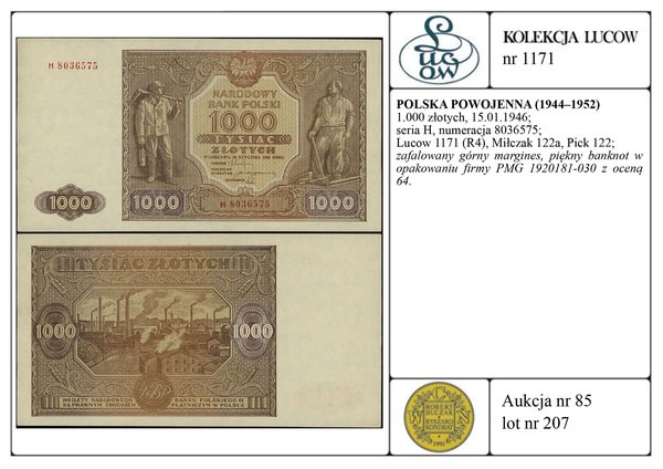 1.000 złotych, 15.01.1946