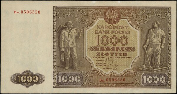 1.000 złotych, 15.01.1946