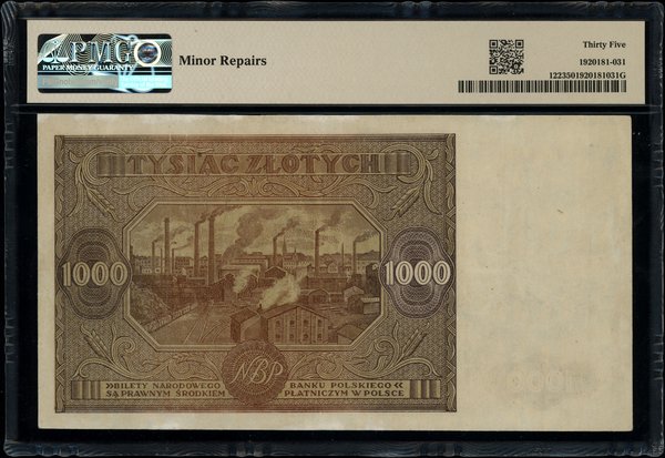 1.000 złotych, 15.01.1946