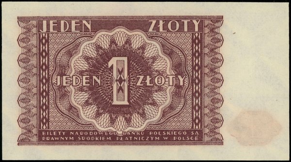 1 złoty, 15.05.1946