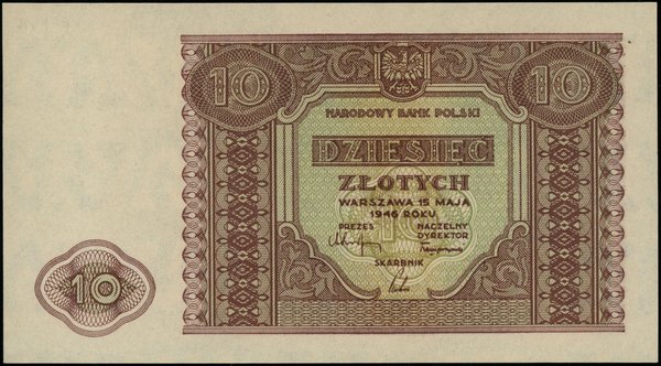 10 złotych, 15.05.1946