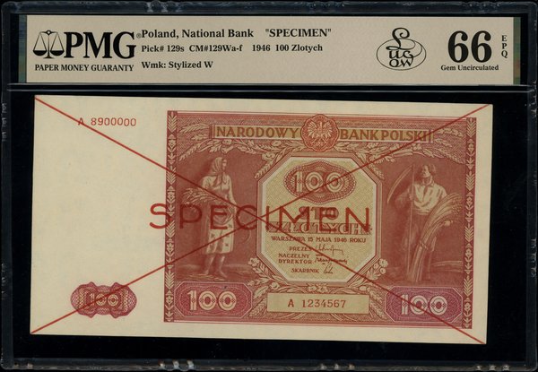 100 złotych, 15.05.1946