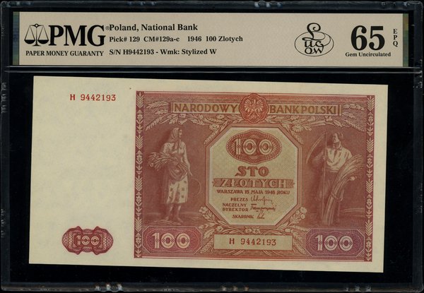 100 złotych, 15.05.1946