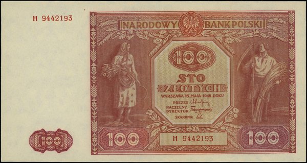 100 złotych, 15.05.1946