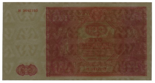 100 złotych, 15.05.1946