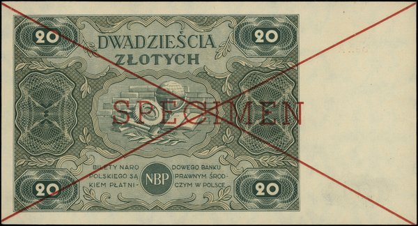 20 złotych, 15.07.1947