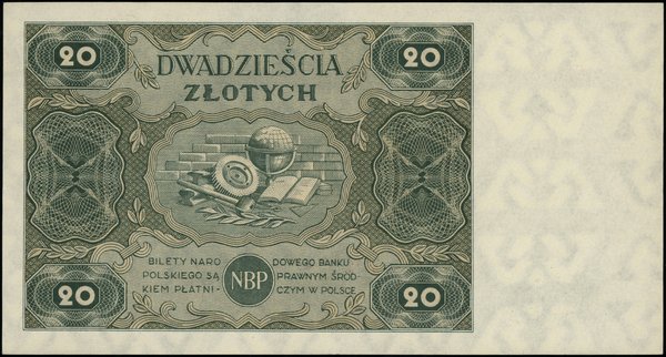 20 złotych, 15.07.1947