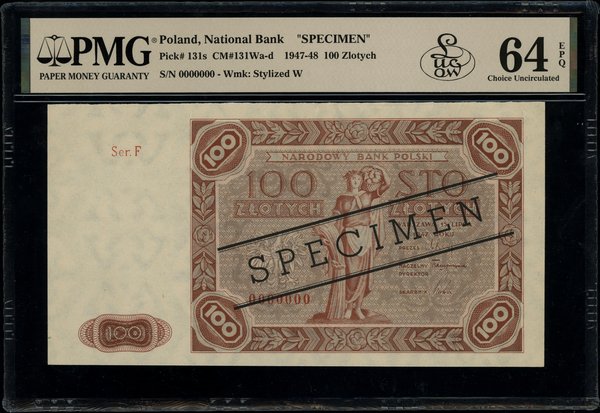 100 złotych, 15.07.1947