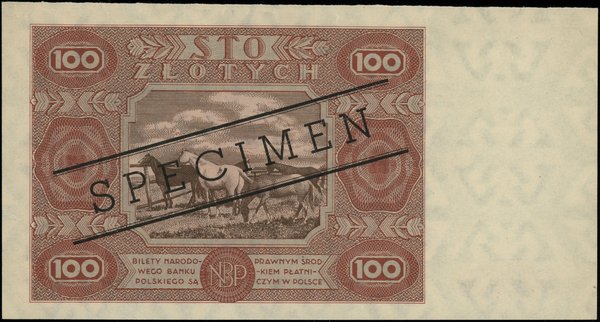 100 złotych, 15.07.1947