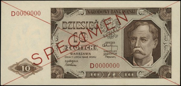 10 złotych, 1.07.1948