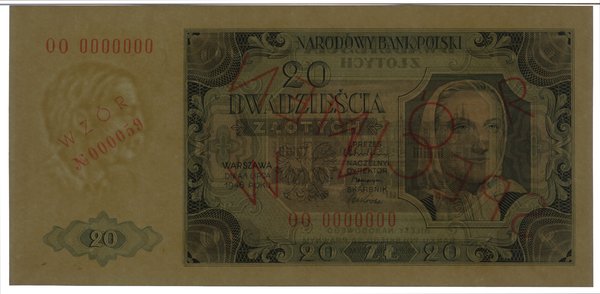 20 złotych, 1.07.1948