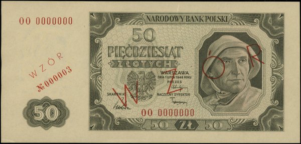 50 złotych, 1.07.1948