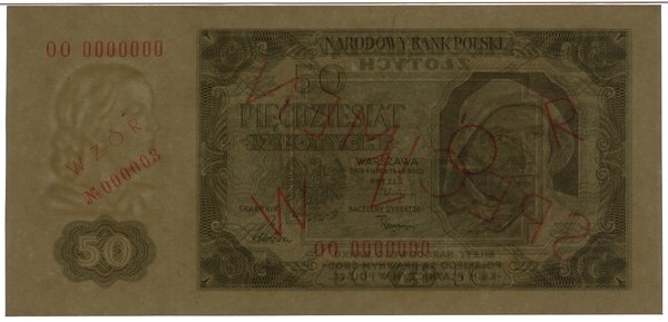 50 złotych, 1.07.1948