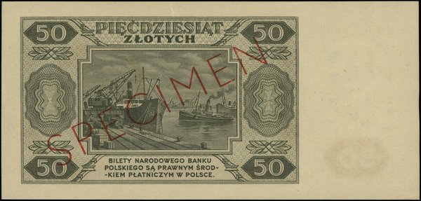 50 złotych, 1.07.1948