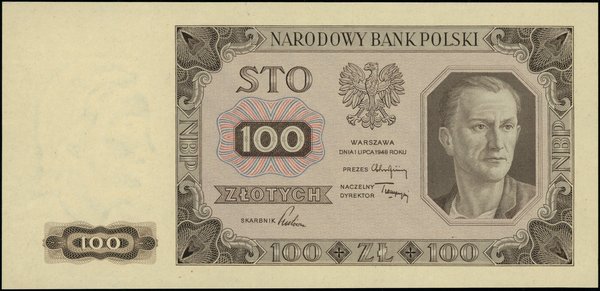 100 złotych, 1.07.1948