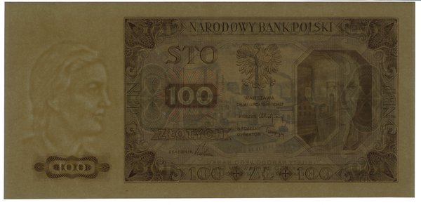 100 złotych, 1.07.1948