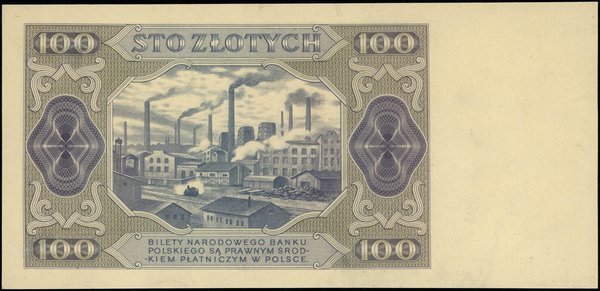 100 złotych, 1.07.1948