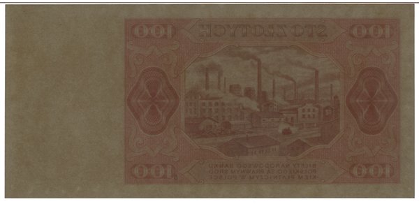 100 złotych, 1.07.1948