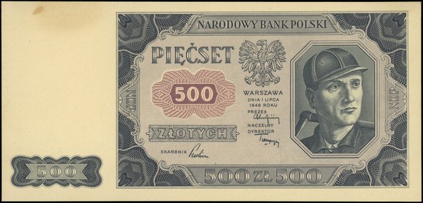 500 złotych, 1.07.1948