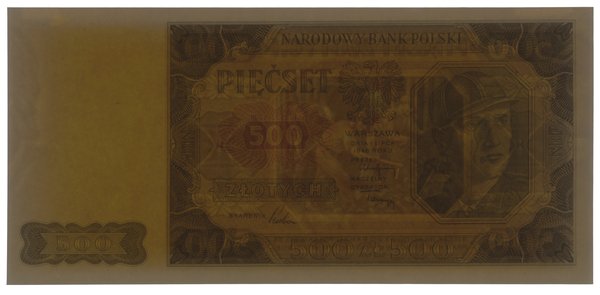 500 złotych, 1.07.1948