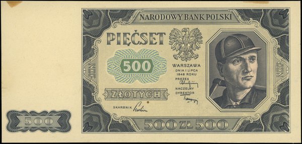 500 złotych, 1.07.1948