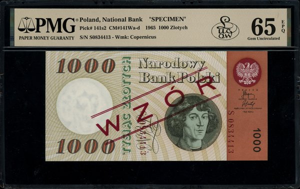 1.000 złotych, 29.10.1965